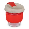 Red 250mL Natura Glass Cups
